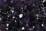 Dark Purple Amethyst Heart - Uruguay #364537-1